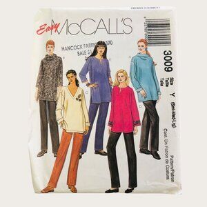 Vintage McCall's Sewing Pattern 3009 Misses Tops Pants Size Y (S-M-L)